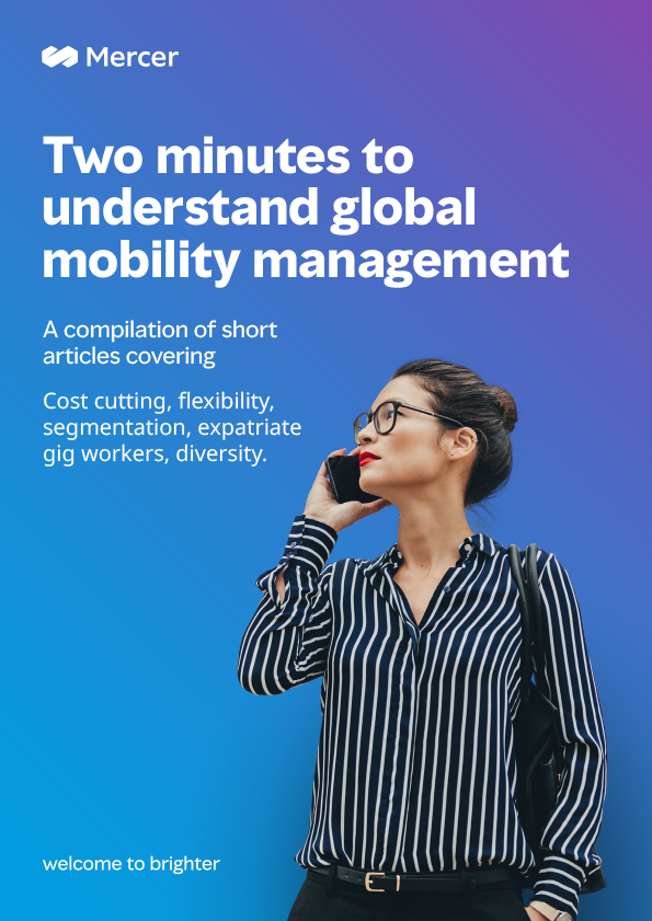 image of cover of this document, which is its title, a background gradient, and a stock photograph of a businesswoman using a mobile telephone