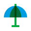 icon of a sunbrella