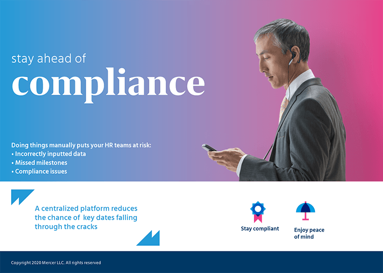 Stay ahead of compliance